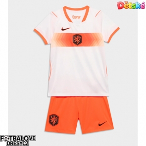 Nizozemsko Dětské Venkovní dres komplet MS 2026 Krátký Rukáv (+ trenýrky)